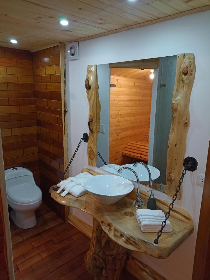 Cabana En La Calera El Pinar ภายนอก รูปภาพ