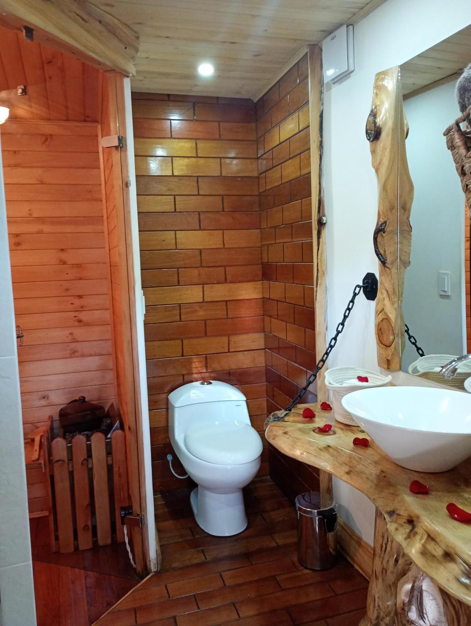 Cabana En La Calera El Pinar ภายนอก รูปภาพ